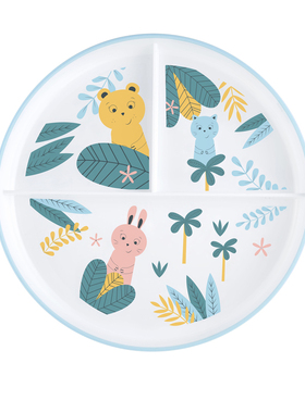 英国原装Bébéconfort宝宝辅食学习分隔餐盘微波炉洗碗机可用12m