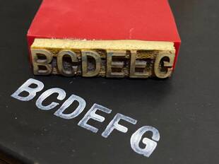 白色软胶橡胶印章不掉色快干印油可印塑料连续盖印万能不灭印油墨