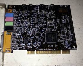 促销 原厂 创新5.1 PCI声卡 SB0100 10K1 K歌 喊麦