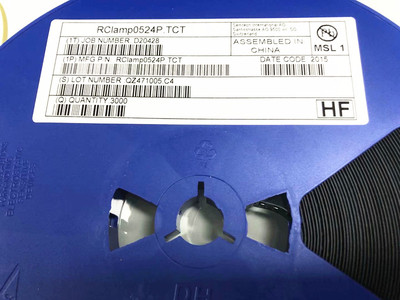 贴片 RCLAMP0524P TCL ESD静电保护二级管 丝印0524P SLP2510P8