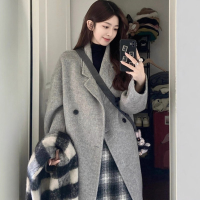 毛呢外套女2025新款秋冬