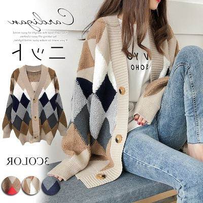 2025新款韩版很仙的毛衣开衫女宽松ins超火上衣慵懒风厚针织衫