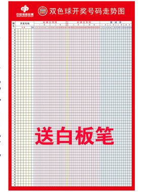 双色球3D大乐透11选5表格走势图海报福利彩票用品宣传广告画墙贴