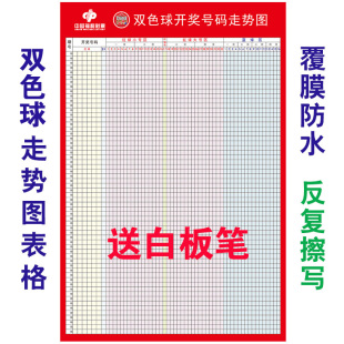 双色球3D大乐透11选5表格走势图海报福利彩票用品宣传广告画墙贴