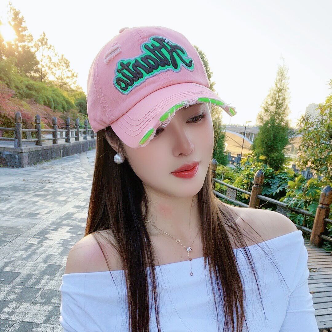 棒球帽女复古个性韩版百搭春夏款