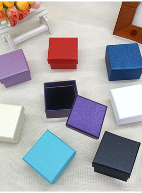 莱尼纹紫色首饰盒饰品包装盒首饰礼盒戒指项链手链盒小批量