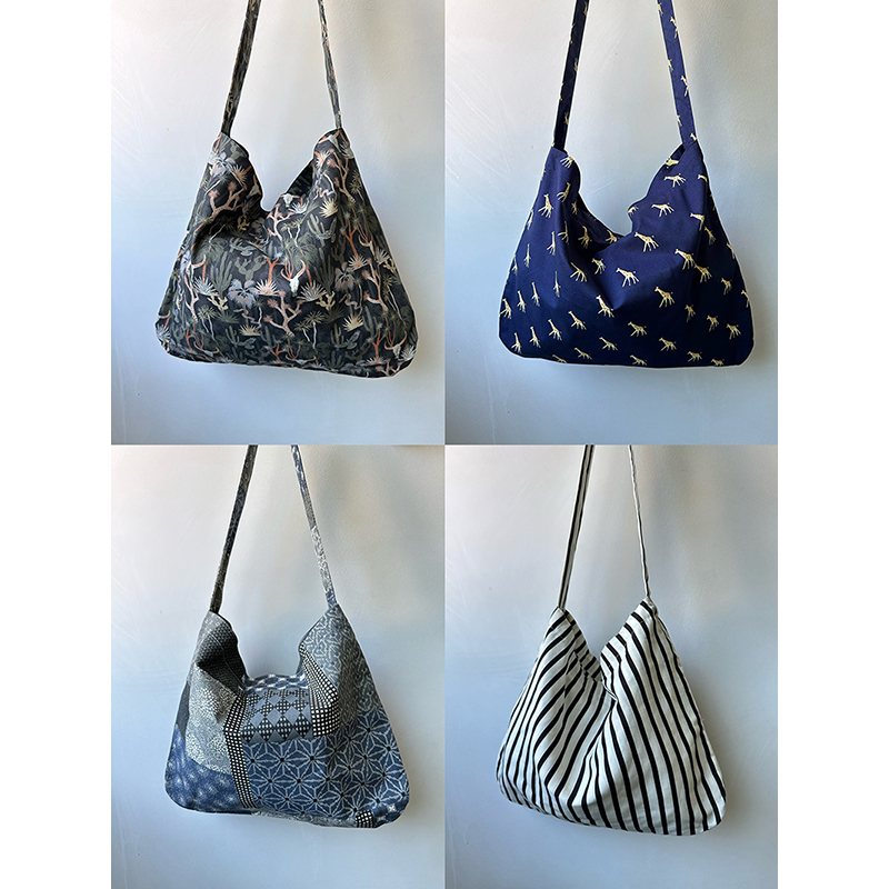 原创韩系明星emis包夏季复古文艺休闲超大大容量印花单肩包斜跨