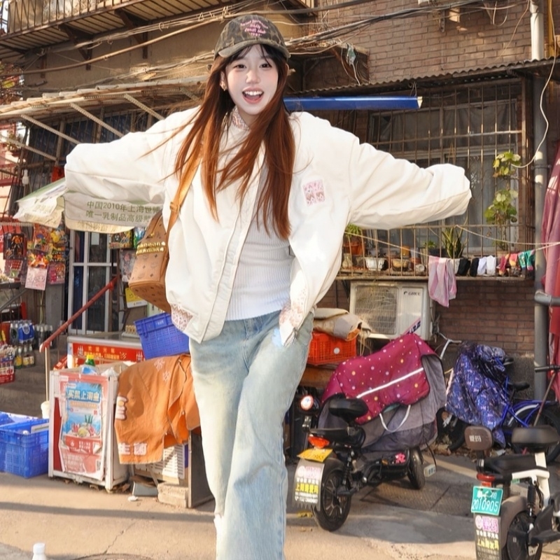 羽绒棉服女2025冬季新款棒球服情侣夹棉外套棉袄超好看轻薄厚棉衣