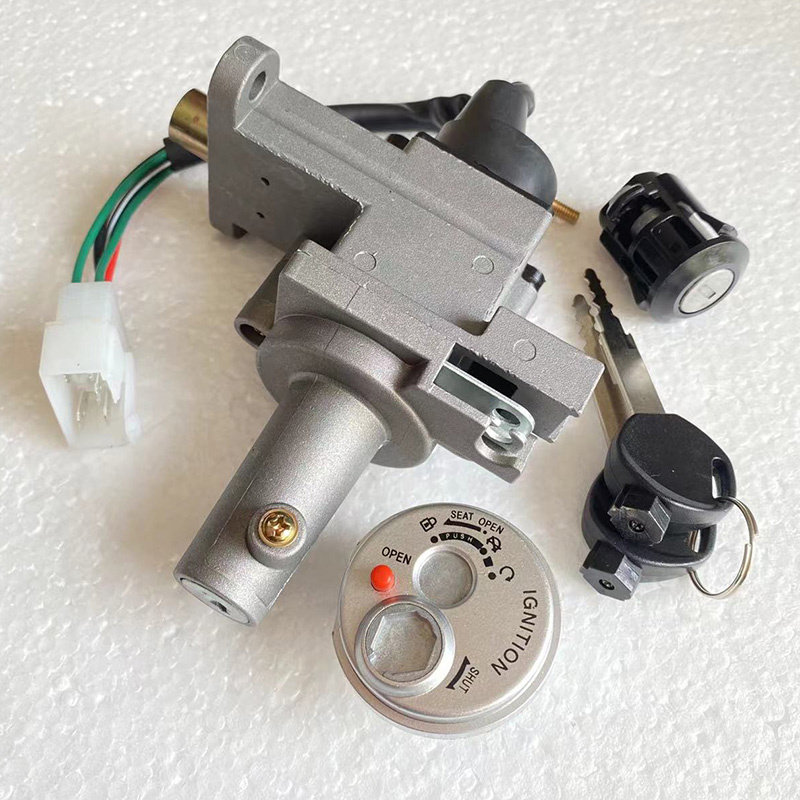 适用铃木新款海王星UA125T-A套锁UM125T红宝全车锁钥匙龙头电门锁