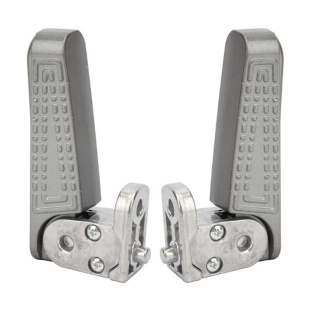 80C自动折叠后脚蹬N385C轻电摩后搁脚脚踩踏板支架 九号N3 70C