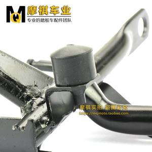 摩托车雅马哈巧格100大撑缓冲块福喜鬼火100中撑橡皮大撑脚架橡皮