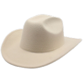 光板一字顶牛仔礼帽欧美朋克风大沿帽子男女骑马帽西部牛仔卷檐帽