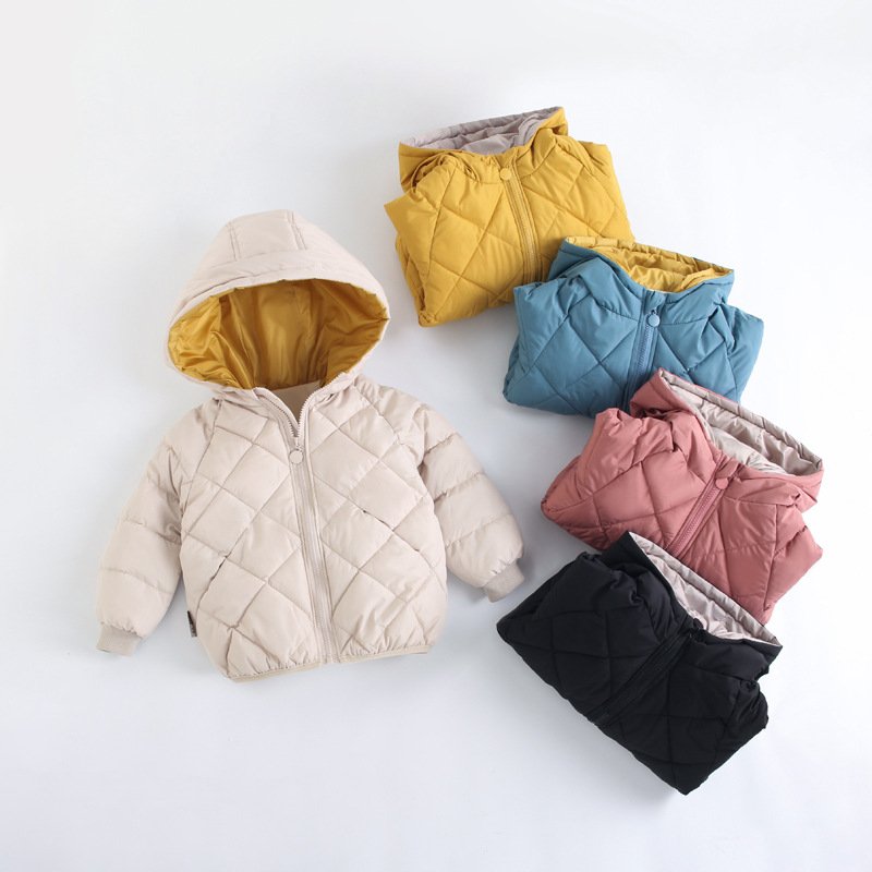 男童加厚冬季保暖外套女童棉服潮