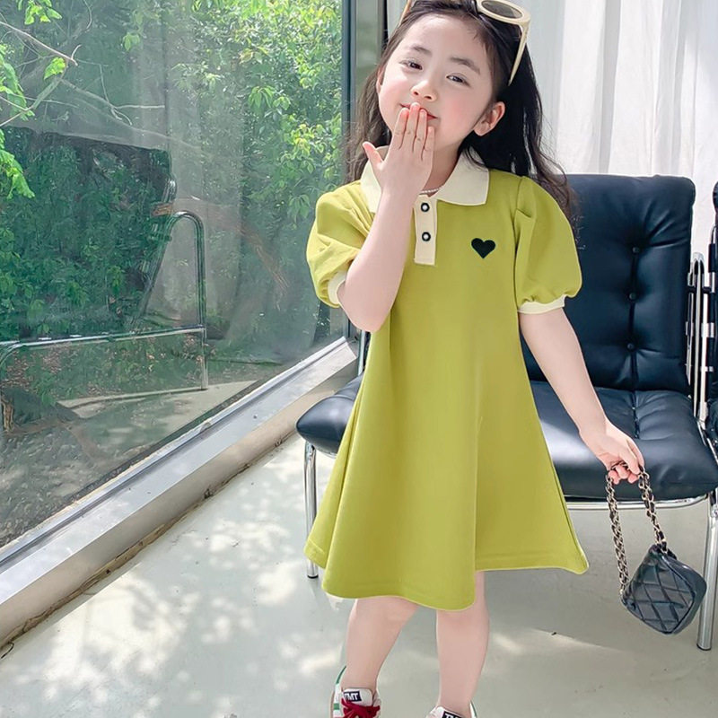 女童夏装连衣裙儿童公主裙夏洋气夏季女孩2026新款裙子夏天童装女
