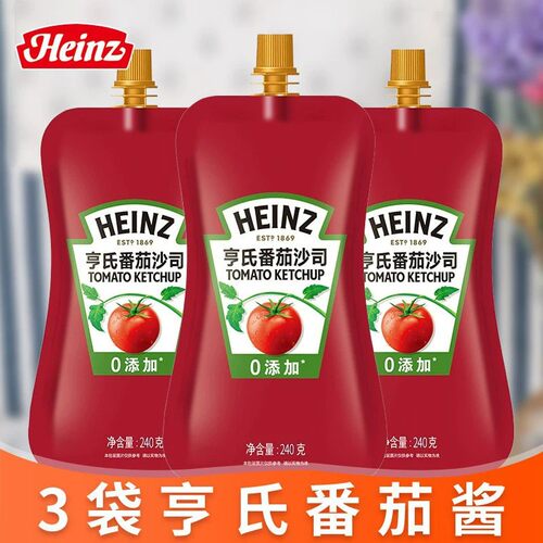 亨氏番茄酱240克*2袋家用