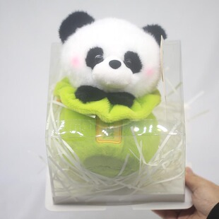 国宝熊猫好运手办礼盒套装送情侣朋友同学玩偶 送外宾商务伴手礼