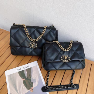 小香风菱格链条信封包包女2025新款 简约软皮单肩斜挎包9910 潮时尚