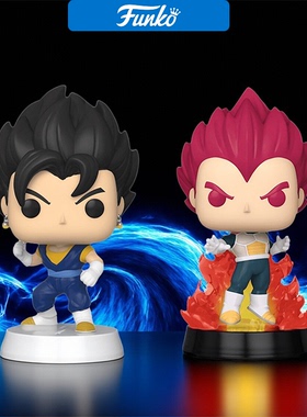 Funko POP七龙珠孙悟空超级赛亚人动漫玩具手办潮玩摆件圣诞新年