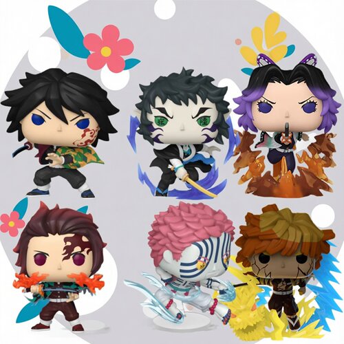 Funko POP鬼灭之刃：无限城篇Demon Slayer善逸蝴蝶忍猗窝座手办