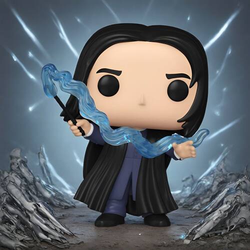 Funko POP哈利波特与死亡圣器Harry Potter斯内普阿丽安娜手办