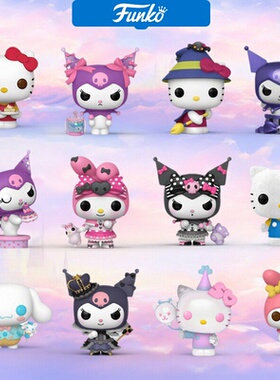 FunkoPOP三丽鸥凯蒂猫HelloKitty库洛米潮玩手办办公圣诞新年礼物