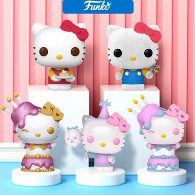 FunkoPOP三丽鸥凯蒂猫HelloKitty库洛米潮玩手办办公摆件公仔礼物