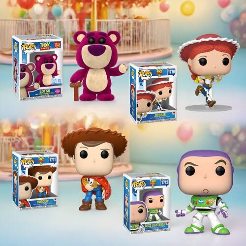 FUNKO POP 玩具总动员草莓熊巴斯光年胡迪翠丝限定版现货正版手办