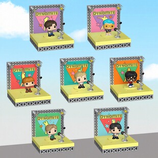 Funko防弹少年团BTS田征国闵玧其金硕珍手办场景摆件圣诞公仔礼物