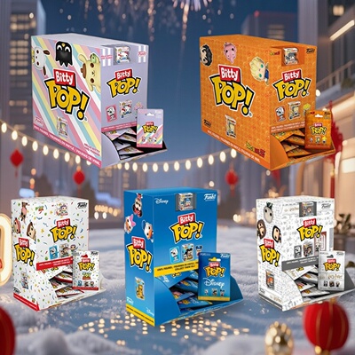 现货美国 Funko pop迪士尼龙珠玩具总动员手办摆件圣诞新年盲袋