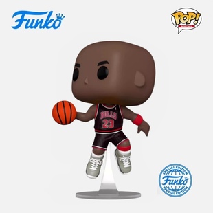 Funko POP篮球NBA球穿着乔丹鞋迈克尔乔丹手办潮玩摆件公仔礼物