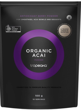 M家澳洲直邮coles自营有机宝藏零添加100%巴西树莓粉抹茶粉 100g