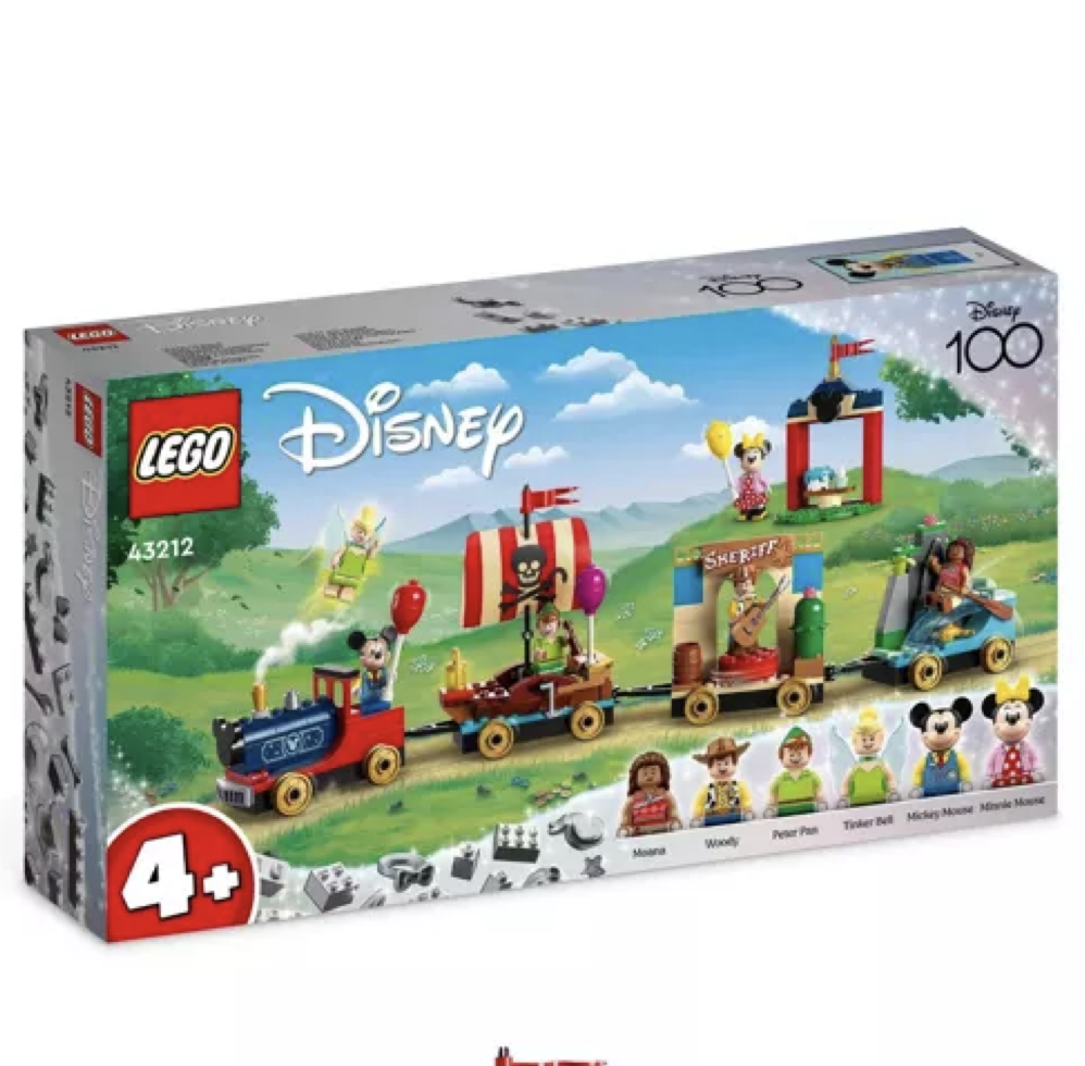 nov澳洲直邮 lego乐高迪士尼 欢庆专列小火车周年纪念玩具 43212