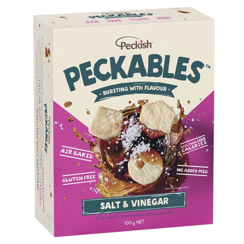 澳洲代购直邮Peckish 派可食 Peckables 健康低卡空气米饼 100g