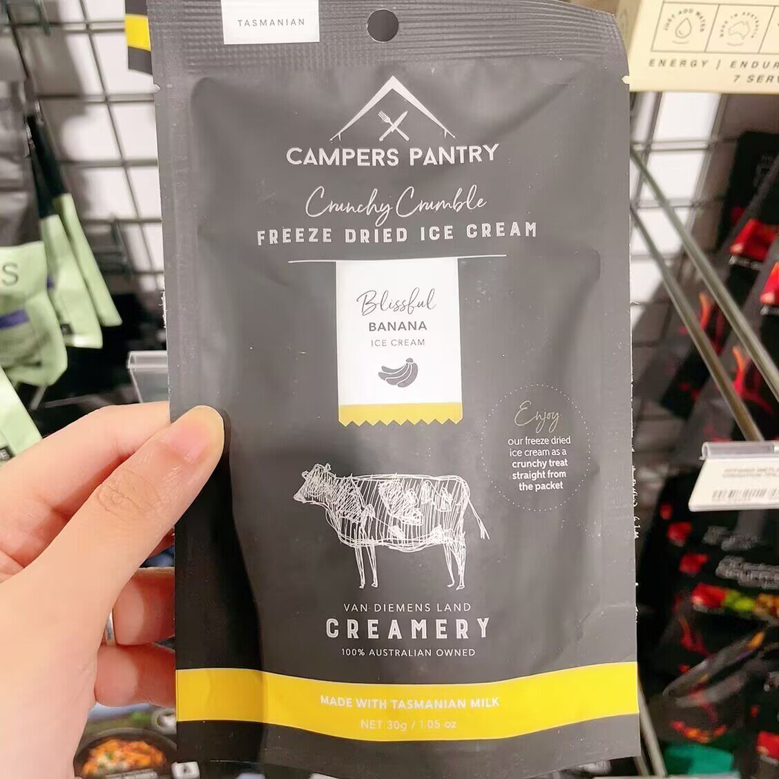澳洲代购直邮 Campers Pantry 冻干冰淇淋  水果味 50g