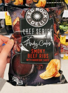 澳洲代购直邮Red Rock Deli 国名网红岩薯片主厨精选新烤鸡味165g