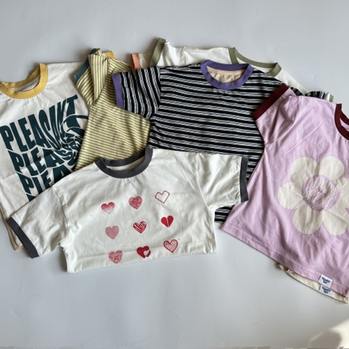 日单男童女童夏季T恤