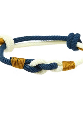 简约手工红绳情侣手链男女