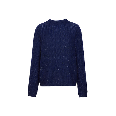 经典圆领超细山羊绒衫