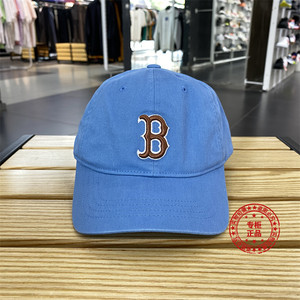 MLB儿童帽子运动帽棒球帽户外休闲帽蓝色鸭舌帽7ACP6603N-43SBD