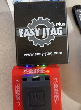 出售一套Easy jtag plus 主机+EMMC座子13合一,可购买带技术教用
