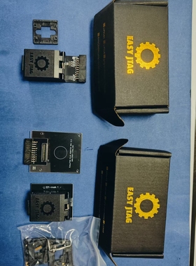出售Easy jtag plus编程器座子ufs153+Emmc六合一,拆字库读写座