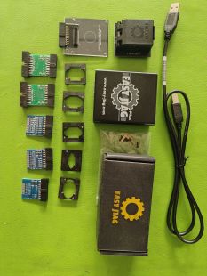 Easy jtag plus编程器原装正品主机+isp小板+Emmc活动字库座子