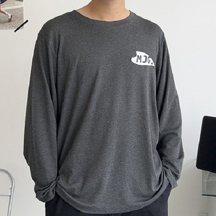 550斤超特大码加肥加大号胖子秋季长袖T恤打底衫宽松体恤男胸195