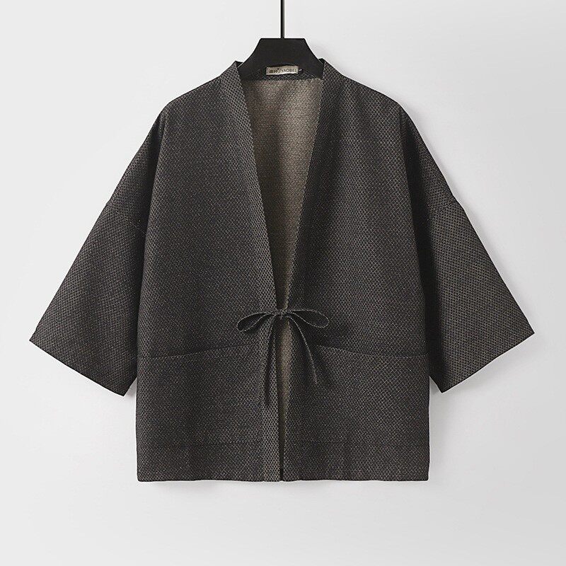 超大码肥佬胖子汉服七分袖外套