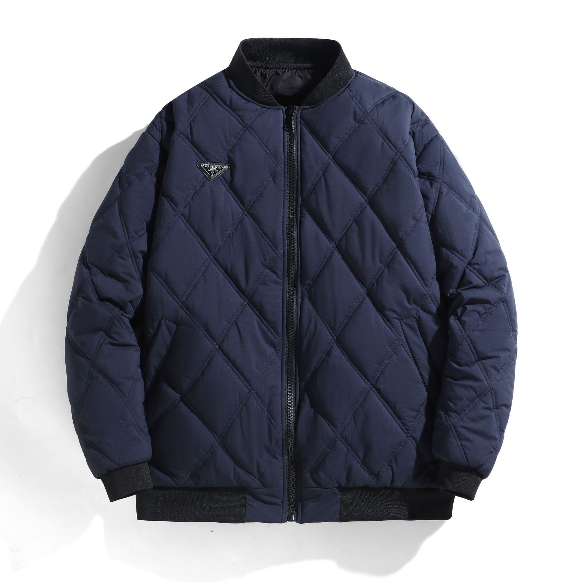 肥佬加厚棉袄外套工装棉衣外套