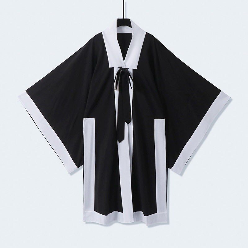 特大码汉服男女装夏季纱料薄款cos扮演大氅鹤氅披风道袍汉服外套