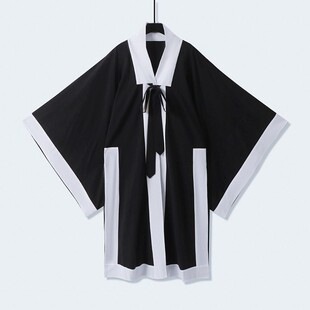 特大码汉服男女装夏季纱料薄款cos扮演大氅鹤氅披风道袍汉服外套
