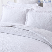 外贸出口高档夹棉绗缝绣花纯棉枕套抗菌螨加厚枕头套一对四季 通用