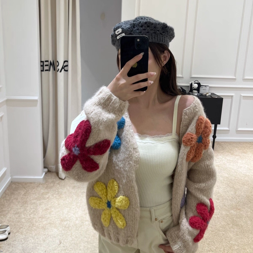 SASAMEET官方授权 ICE DUST 26SS春夏新品 蕾丝拼接针织吊带背心