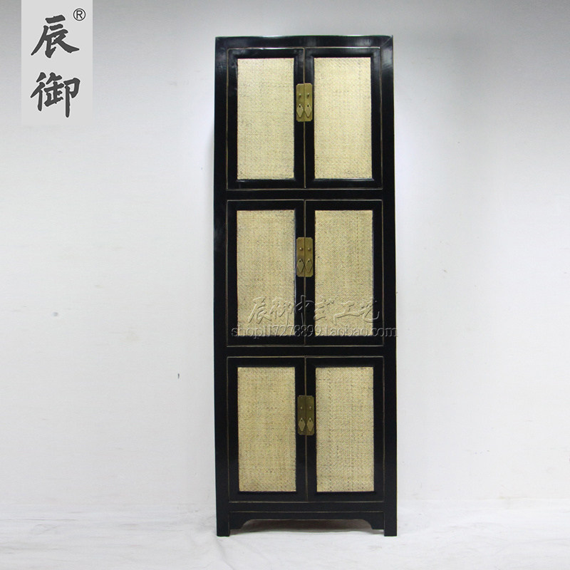 实木老榆木书柜六抽席面柜明清古典仿古家具立柜衣柜藤席大文件柜|msdalam kategori perabot kediaman, kabinet, rak buku, rak buku Single - dari Buy2taobao.com untuk memberikan perkhidmatan ejen Taobao profesional membeli